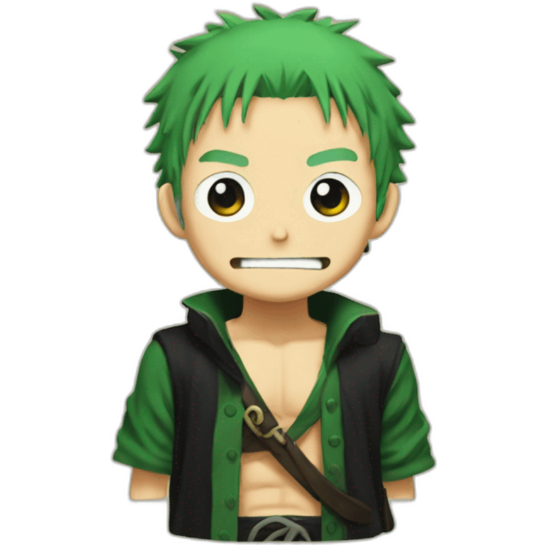 Zoro from one piece emoji