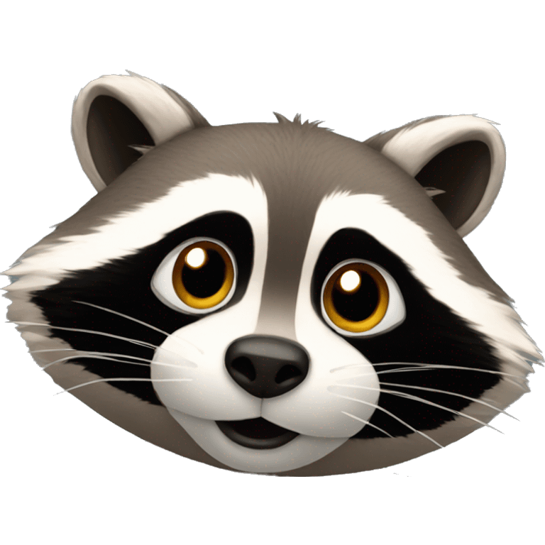 Racoon emoji