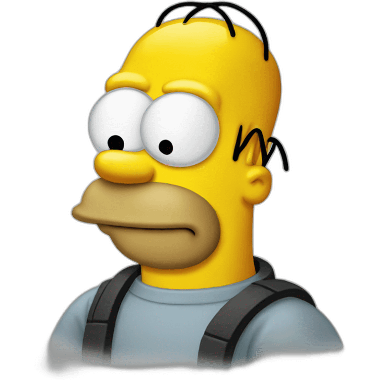 Homer simpson emoji