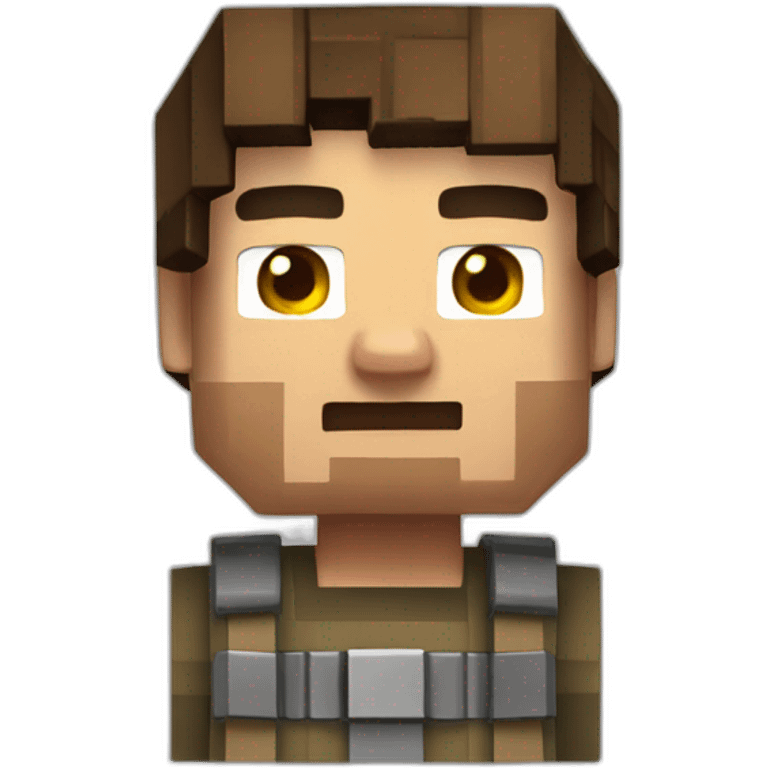 Steve-mincraft emoji