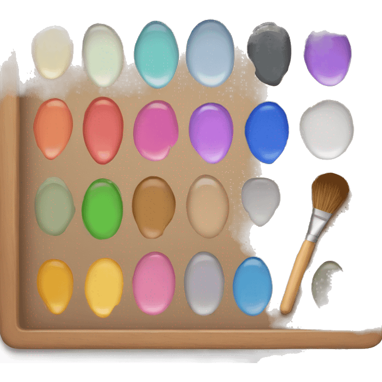 artist palette emoji