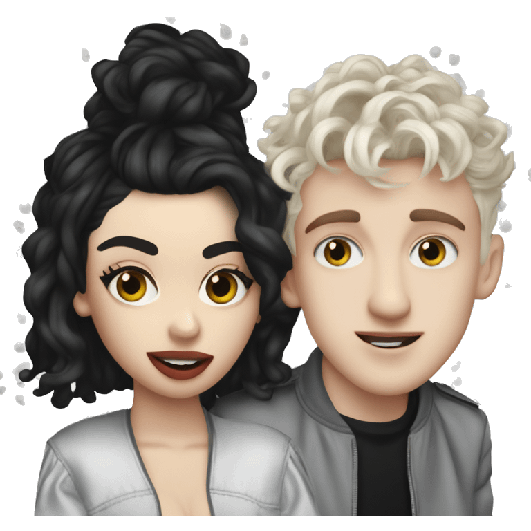 charli xcx and troye sivan emoji