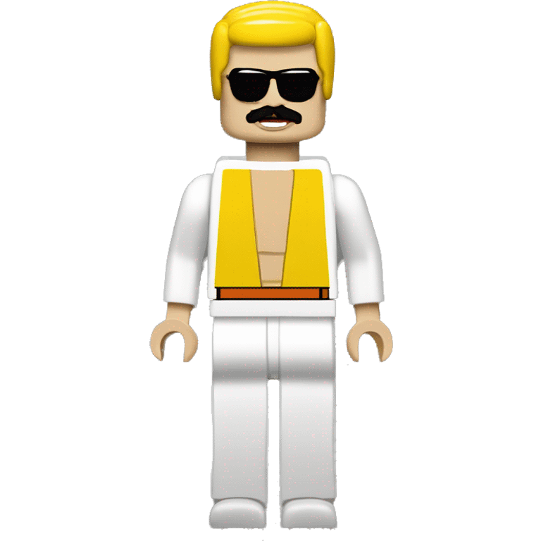 FREDDIE MERCURY lego full body emoji