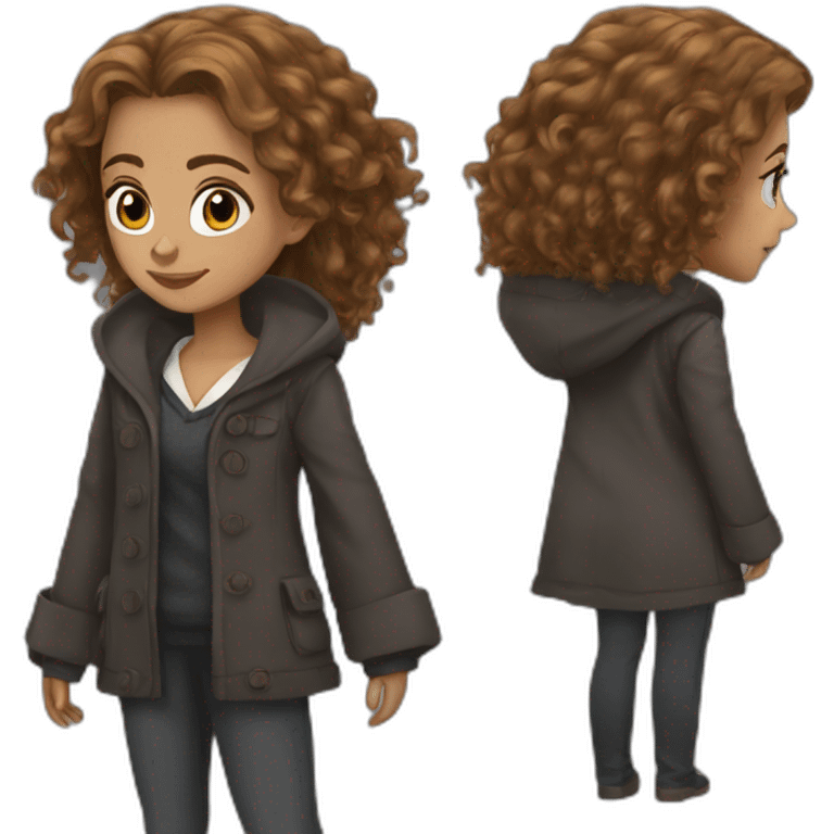 Hermione sur Harry emoji