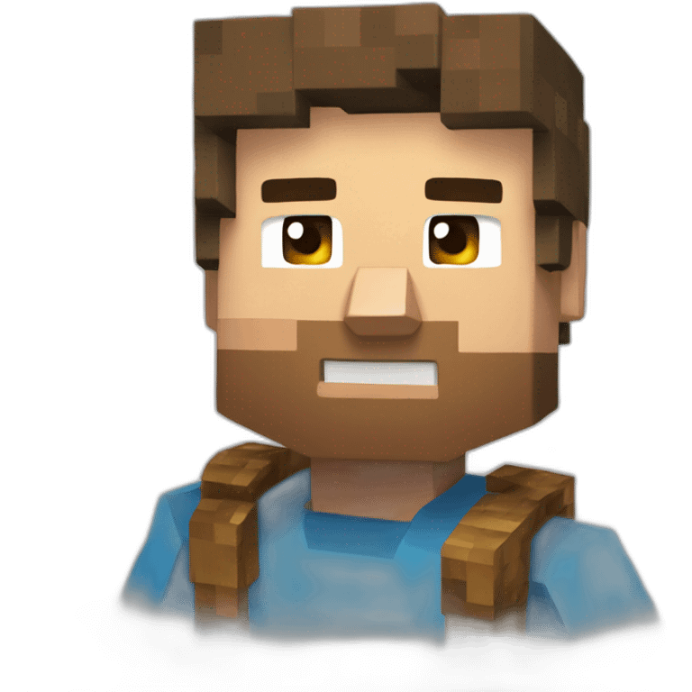 Steve Minecraft emoji