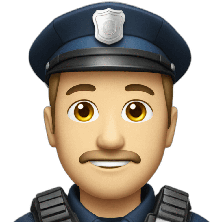 Raid police emoji