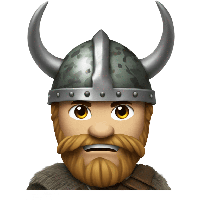 Camouflage viking emoji