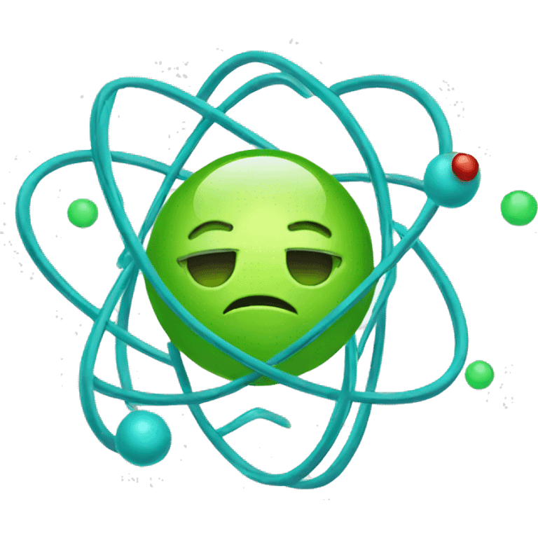 Atom cartoon  emoji