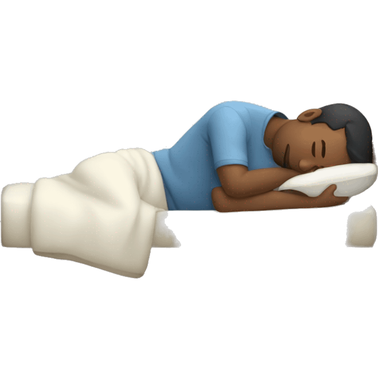 Guy sleeping  emoji