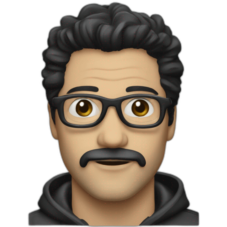 salvador martin from la casa de papel emoji