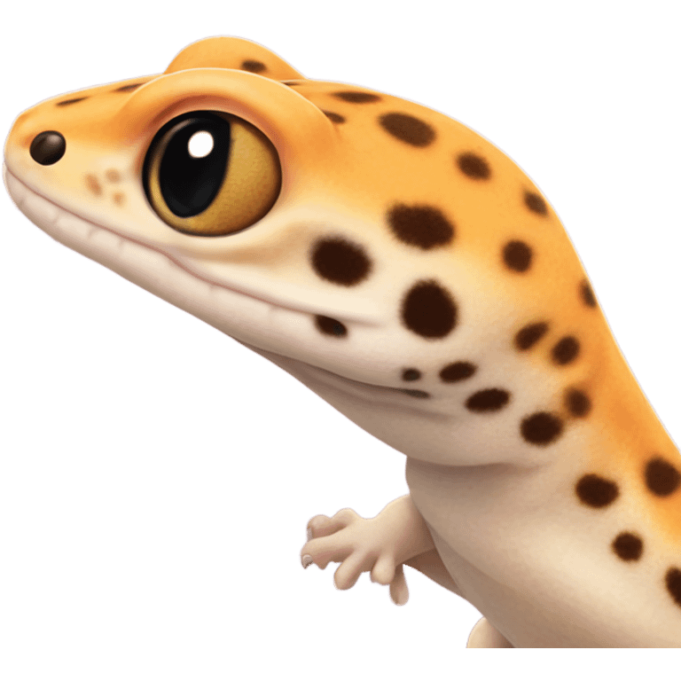 leopard gecko orange  emoji