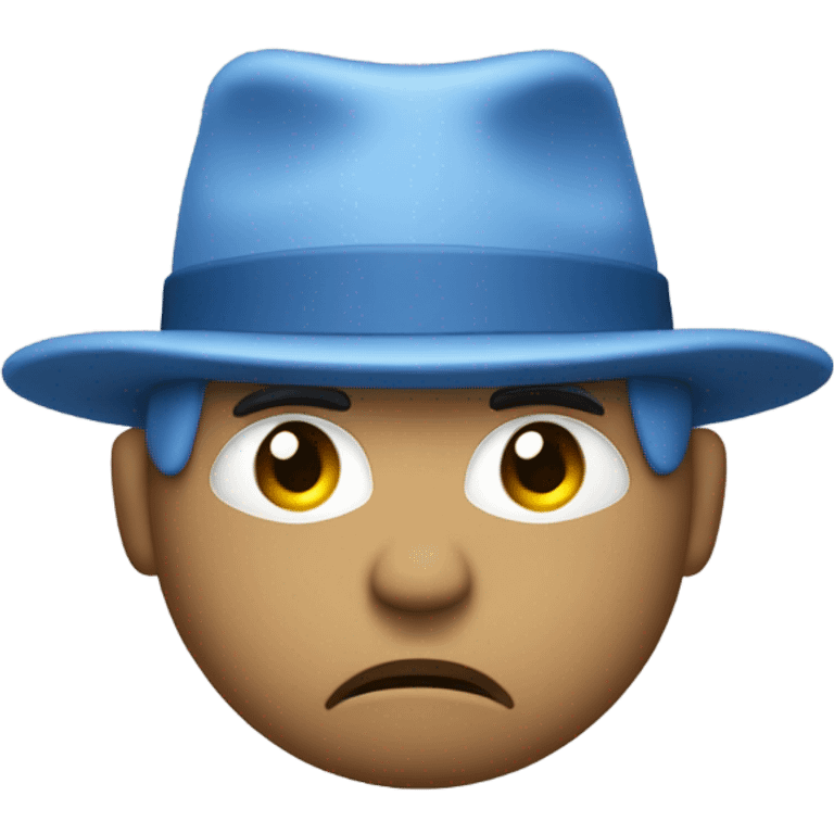 Angry Smurf  emoji