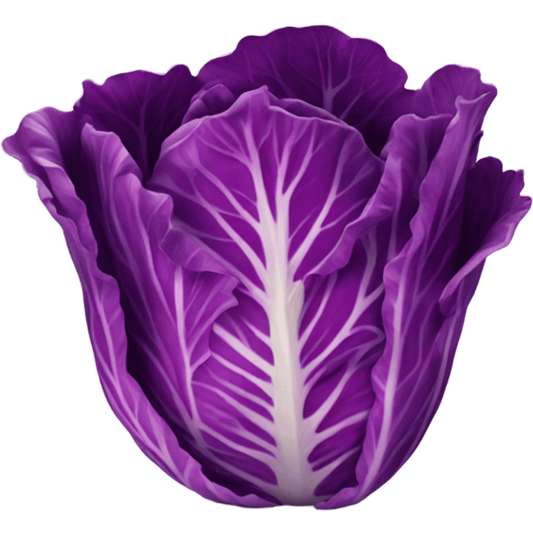 purple cabbage emoji