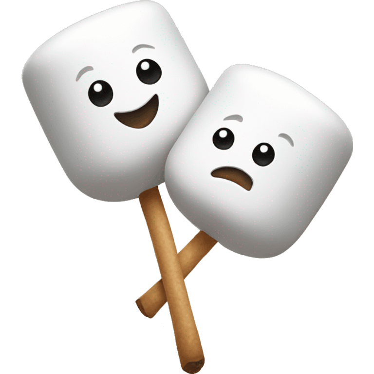 Marshmallow together  emoji