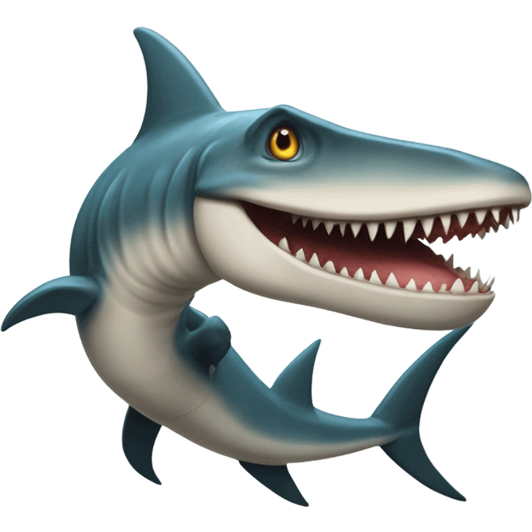 dinosaur shark emoji