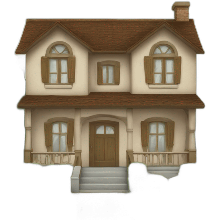 Family house emoji