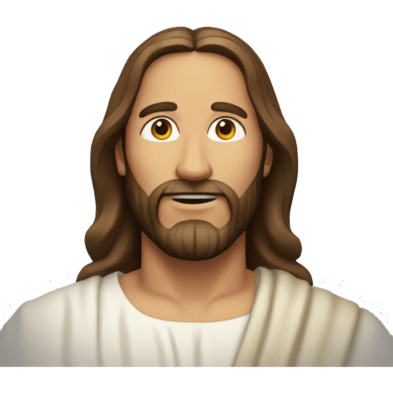 jesus with + mark emoji