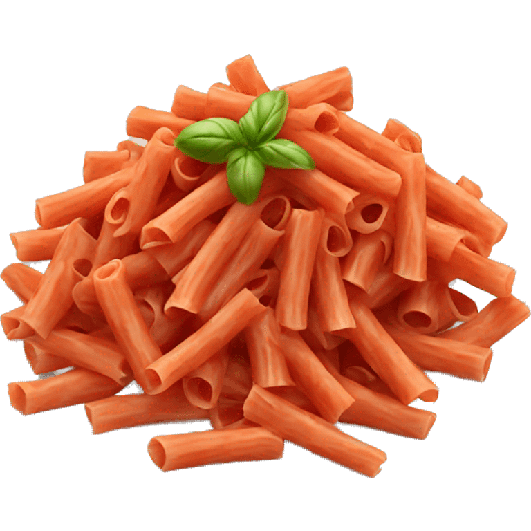 Red pasta emoji