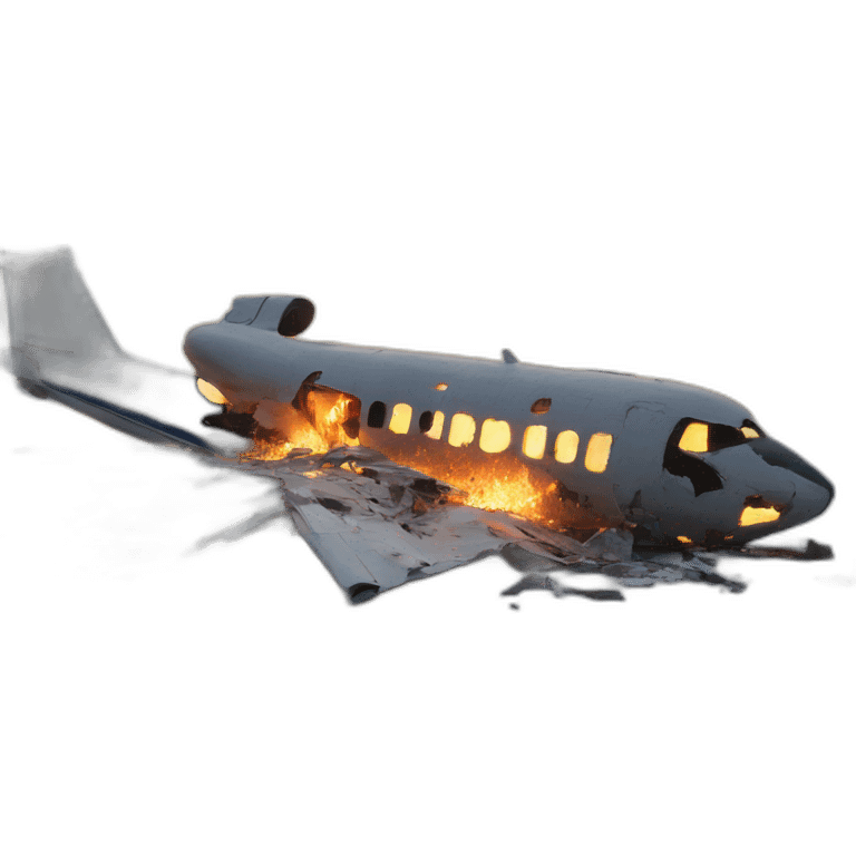 avion crash emoji