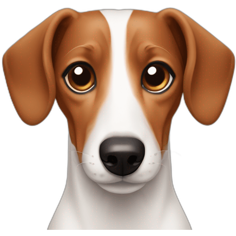 brown Dachshund jack russell emoji