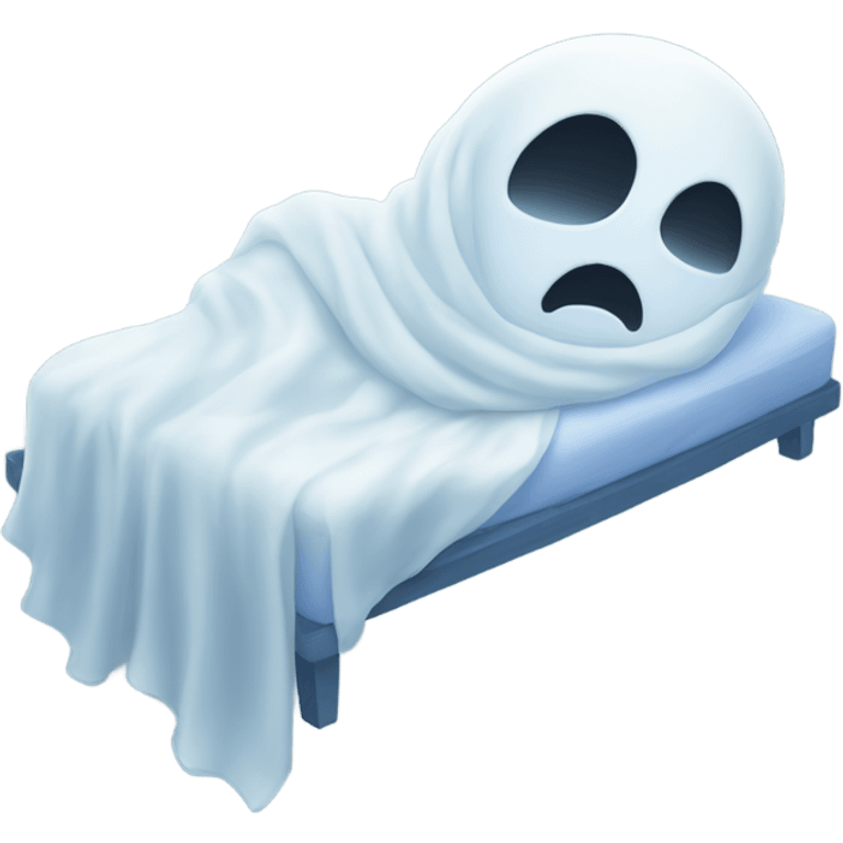 Ghost sleeping  emoji