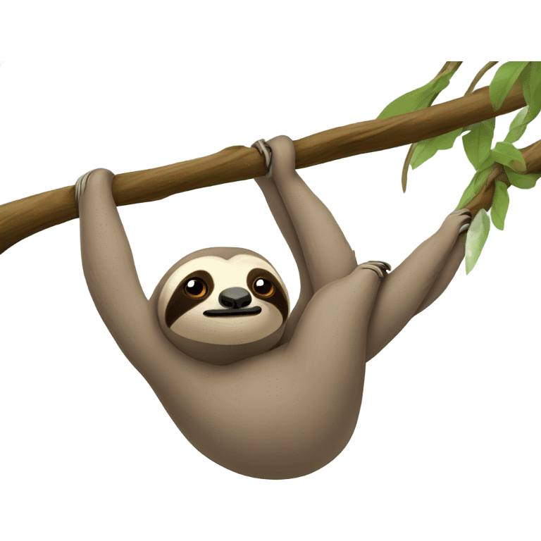 sad sloth emoji