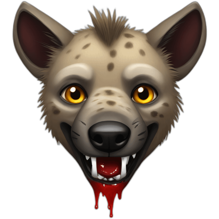 Bloody Hyena emoji