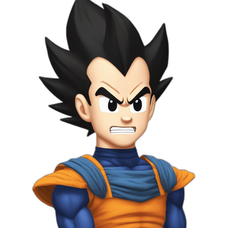 vegeta goku fusion emoji