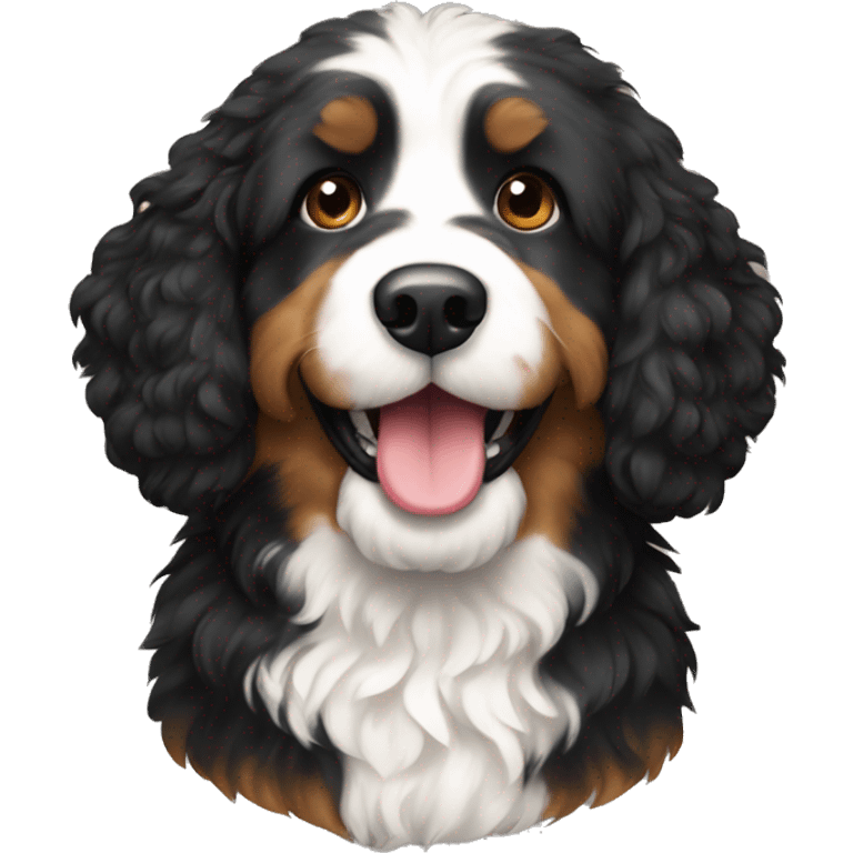 Bernedoodle  emoji