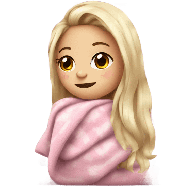 cute girly blankets stacked emoji