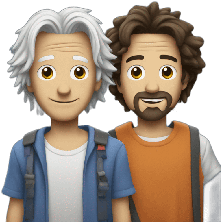 cute bill and ted emoji