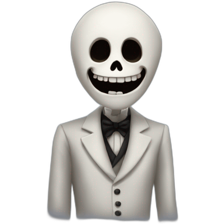 M Jack skelington emoji