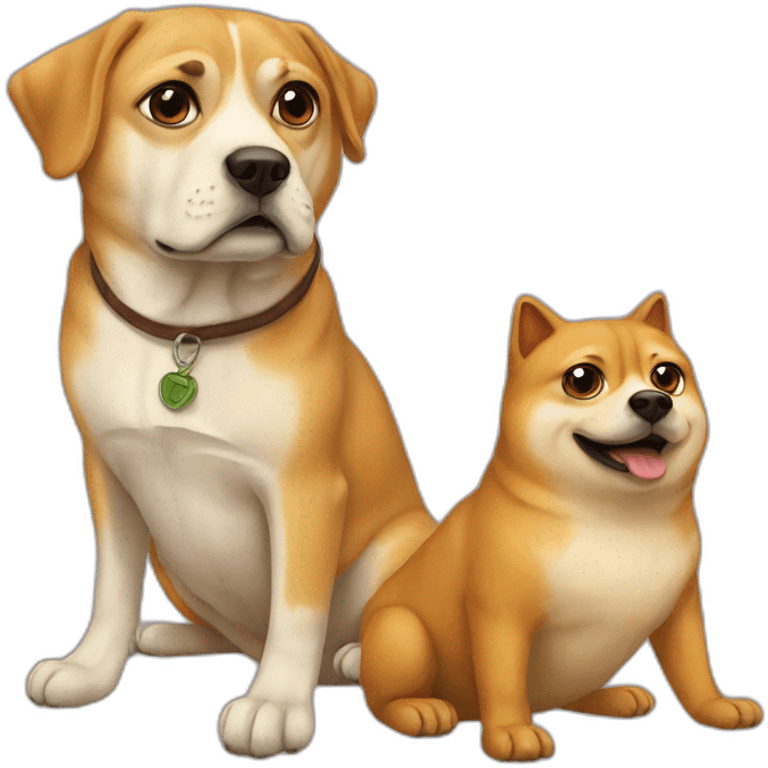 Pepe and doge emoji