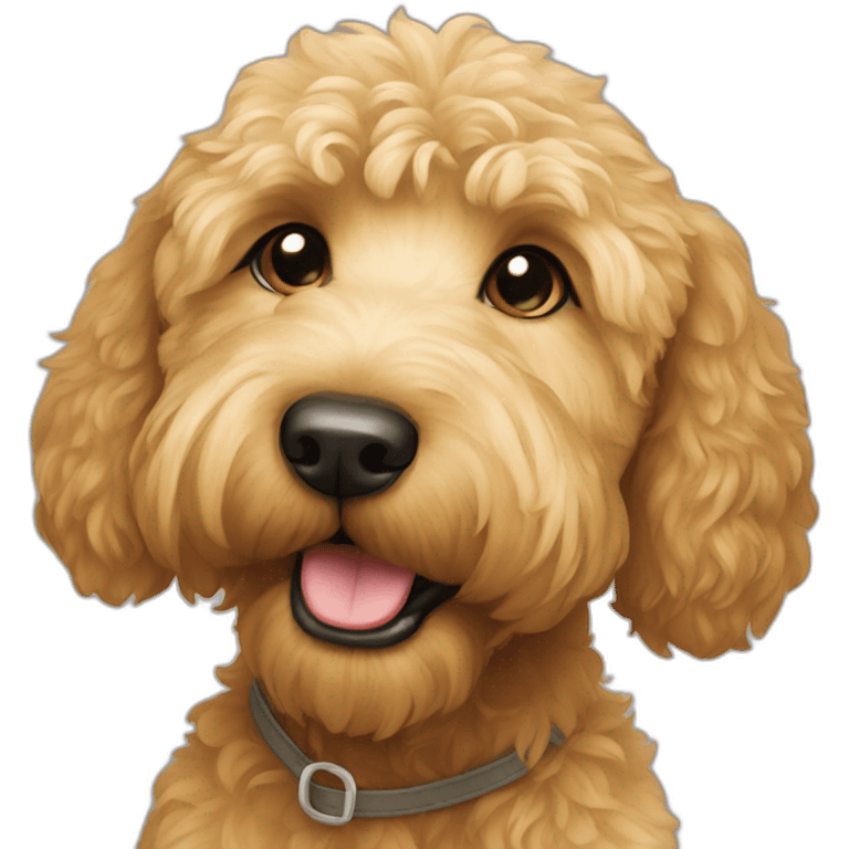 Goldendoodle emoji