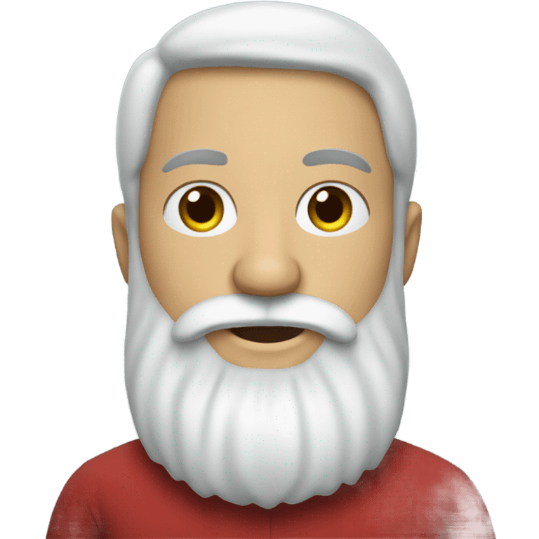 England Christmas bearded man emoji