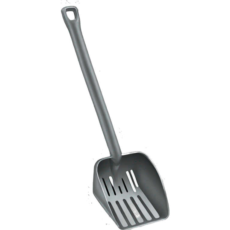 Metal litter scoop  emoji