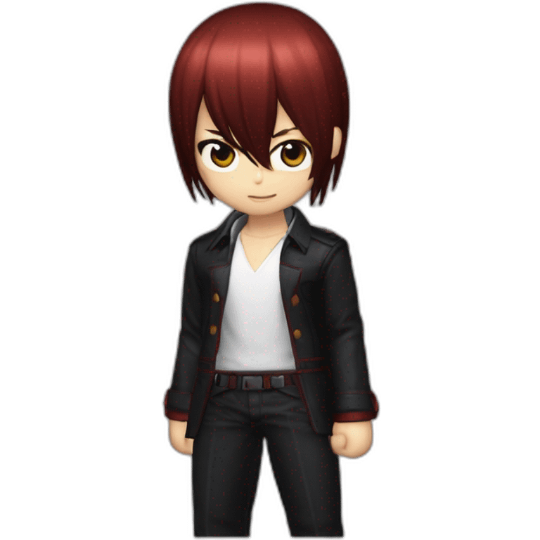 Iori yagami king of fighters emoji