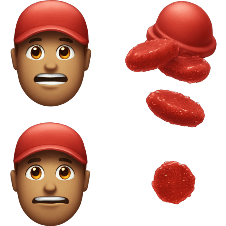 red blood cell emoji