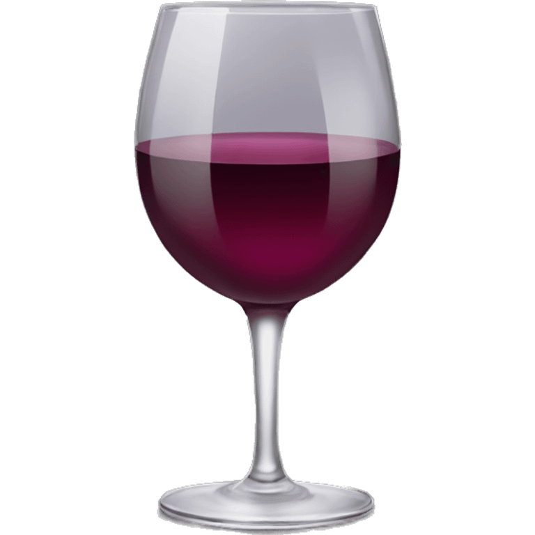 Wine glass emoji