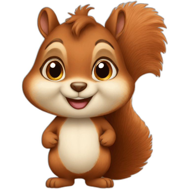 love squirrel emoji