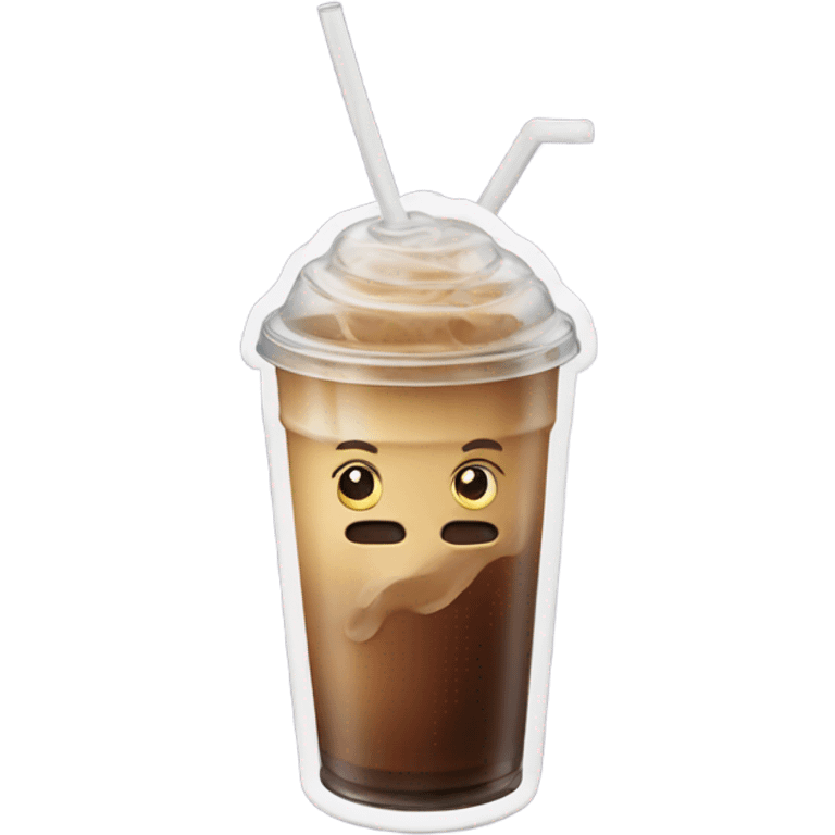 Iced coffee  emoji