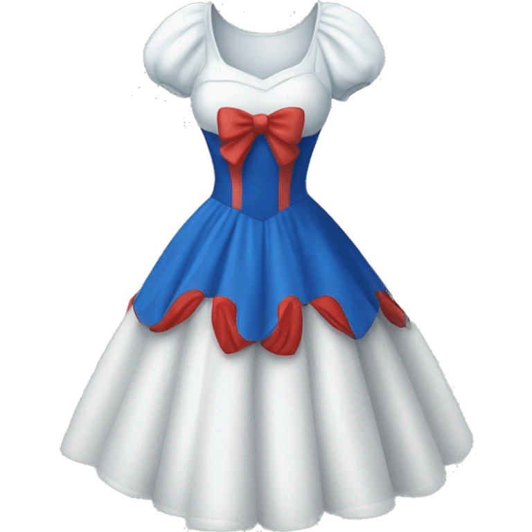 Snow white dress emoji