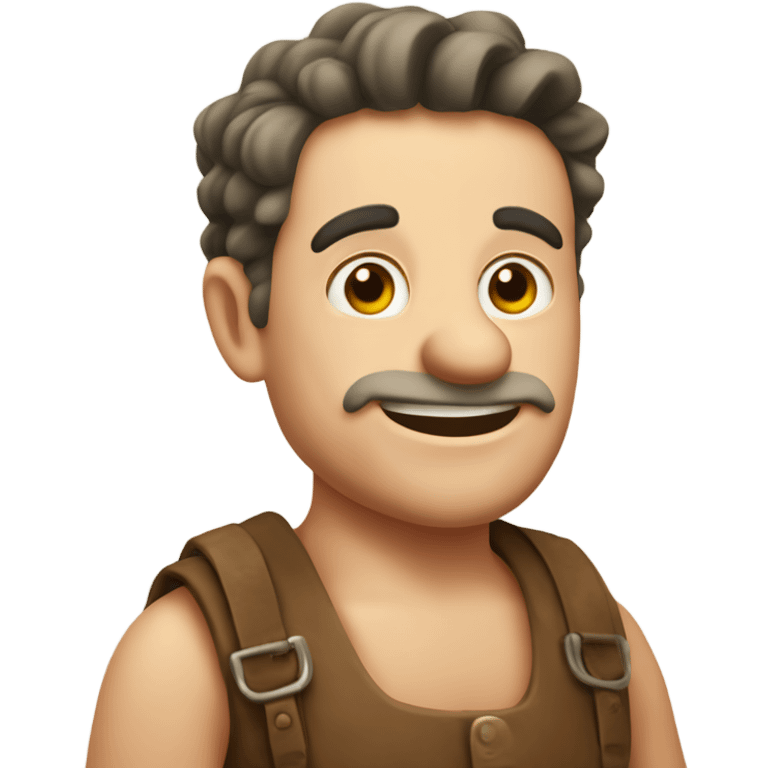 funny french guy who a is a pigman  emoji