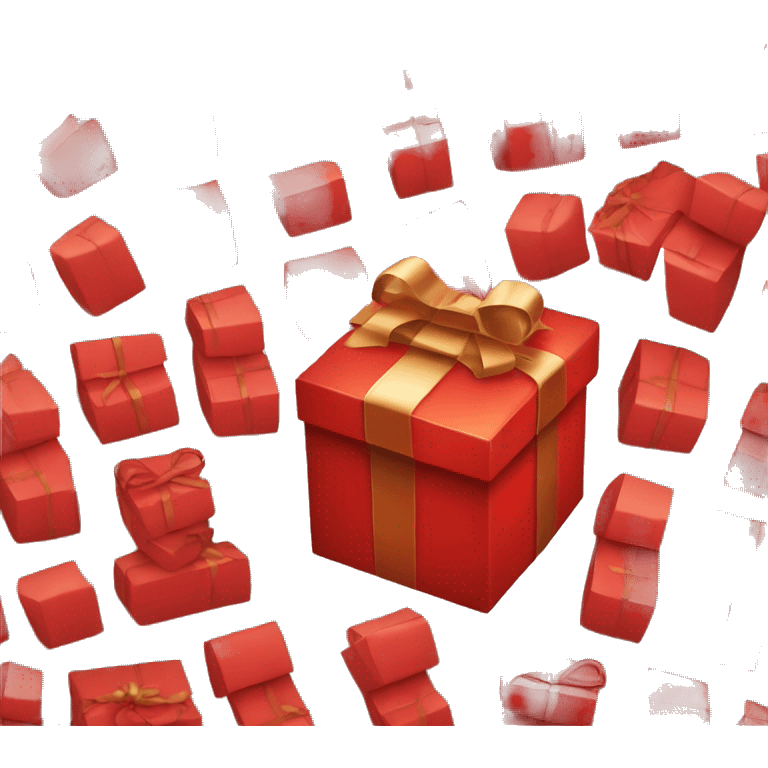 RED GIFTBOX emoji