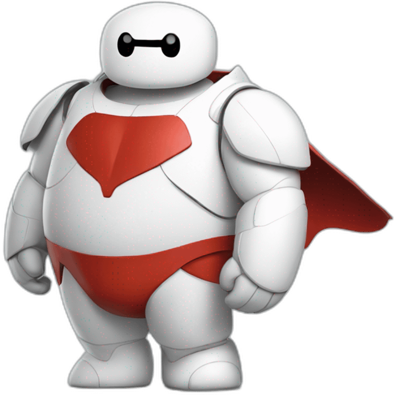 Superhero Baymax emoji