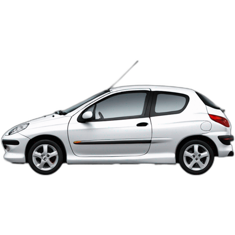 profil side peugeot 206 emoji