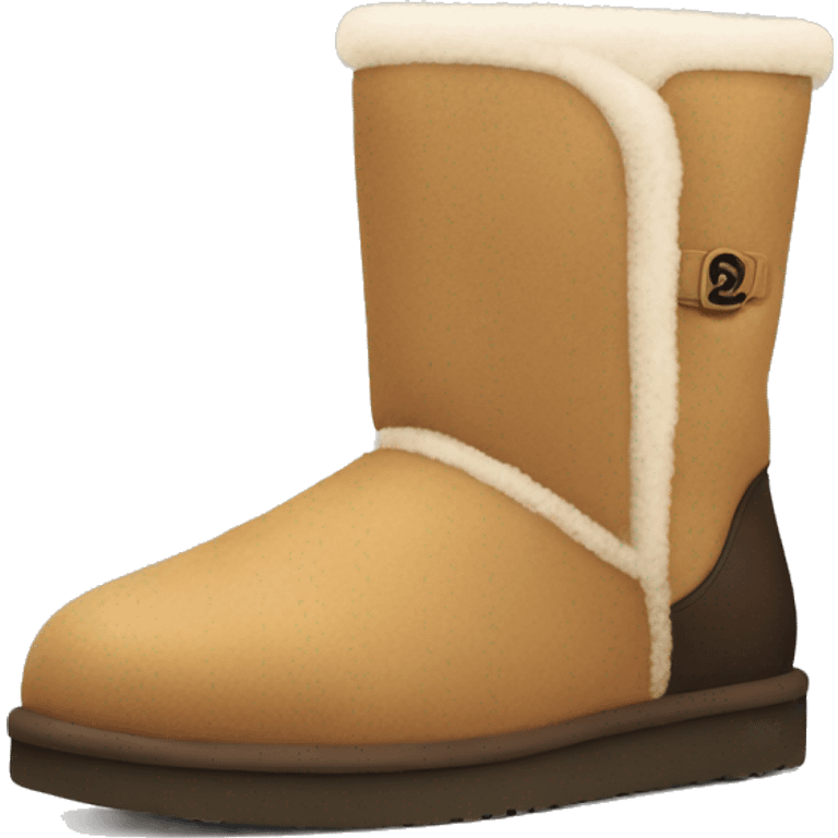 ugg short boot emoji