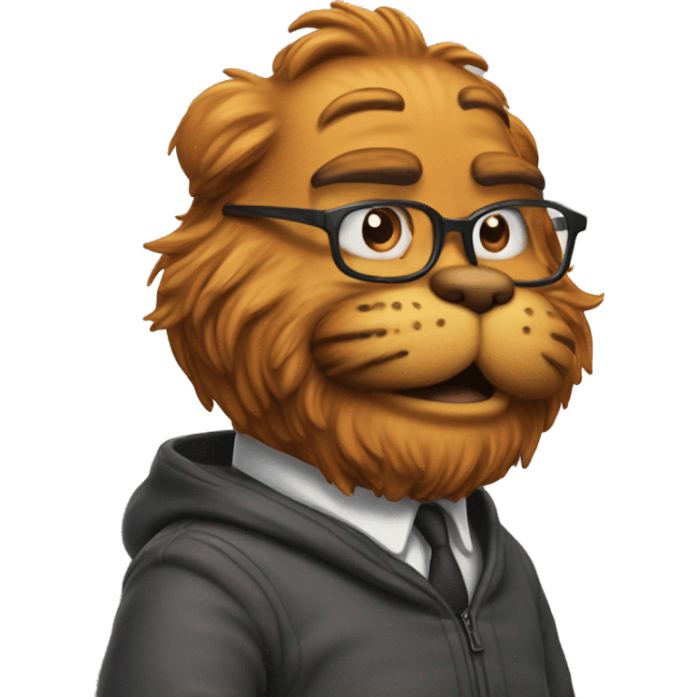 Garfield realistic  emoji