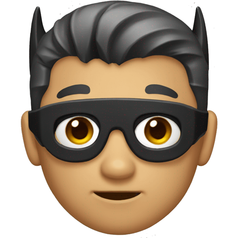 Bat man emoji