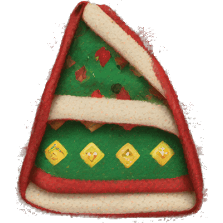 FOLDED CHRISTMAS BLANKET emoji